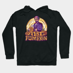 Abe Pumpkin // Funny Halloween Abe Lincoln Hoodie